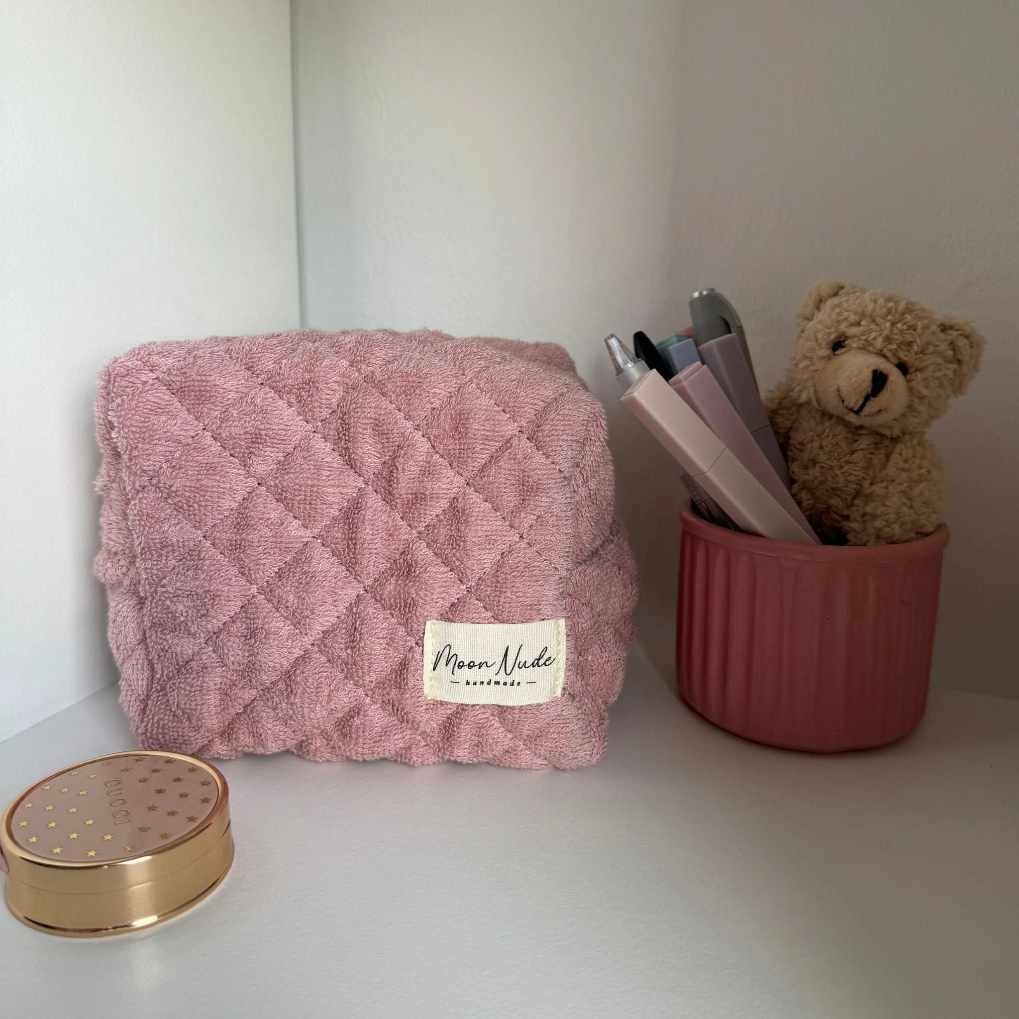 Blush Mini Makeup Bag - Image 3
