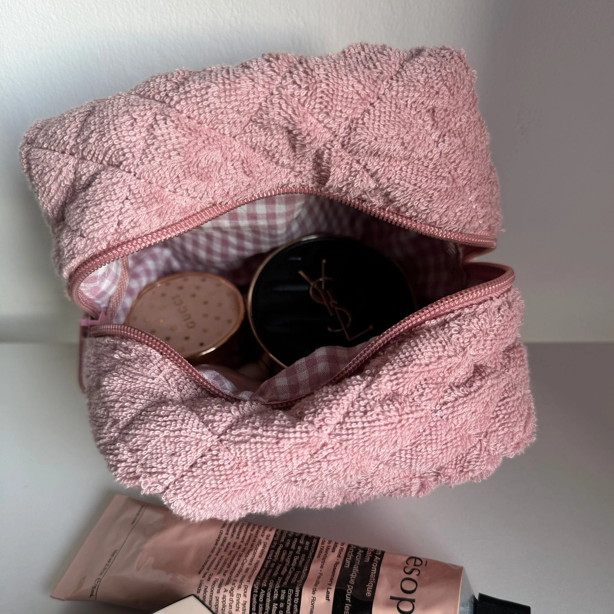 Blush Mini Makeup Bag - Image 5