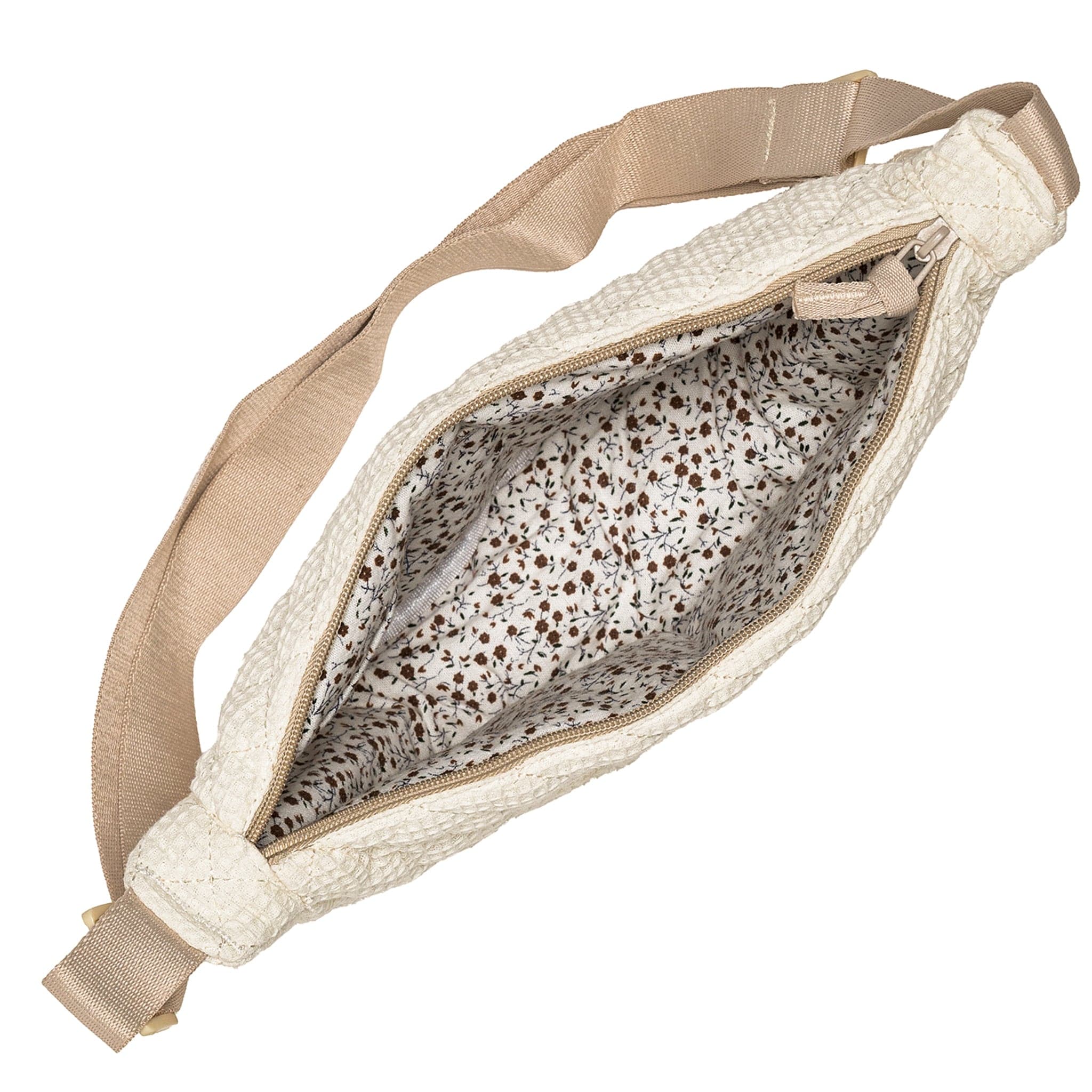 Cream Mini Shoulder Bag - Image 3