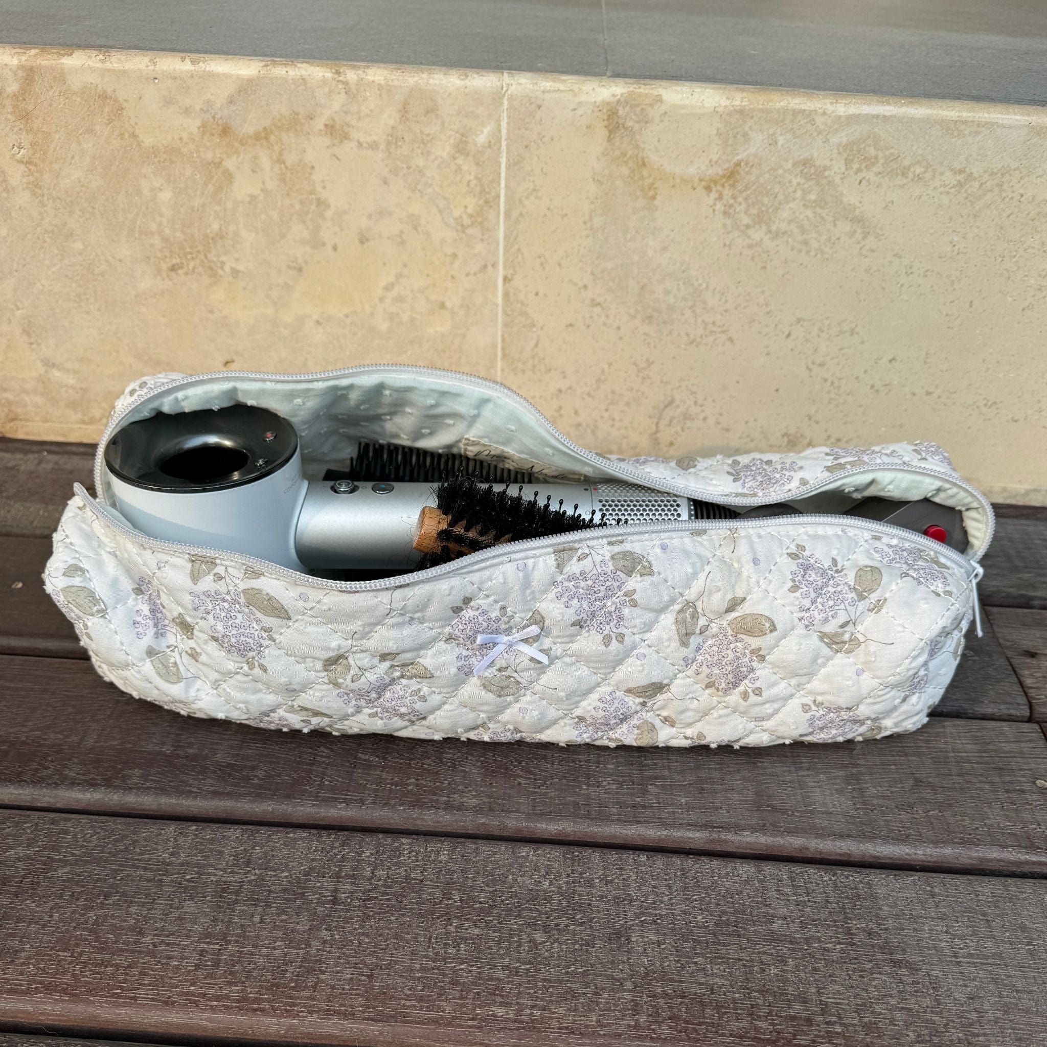Lilac Hair Tool Bag - Image 3