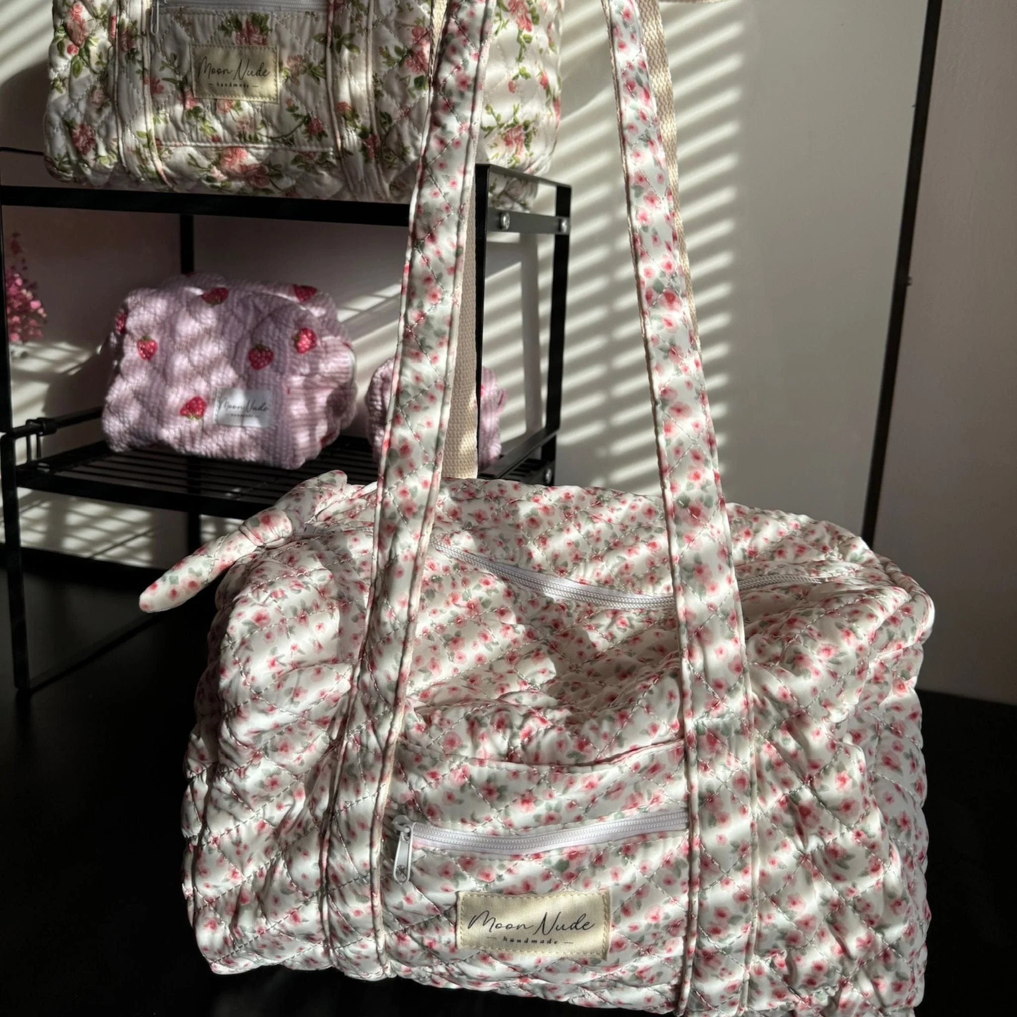 Peony Mini Duffel Bag - Image 4