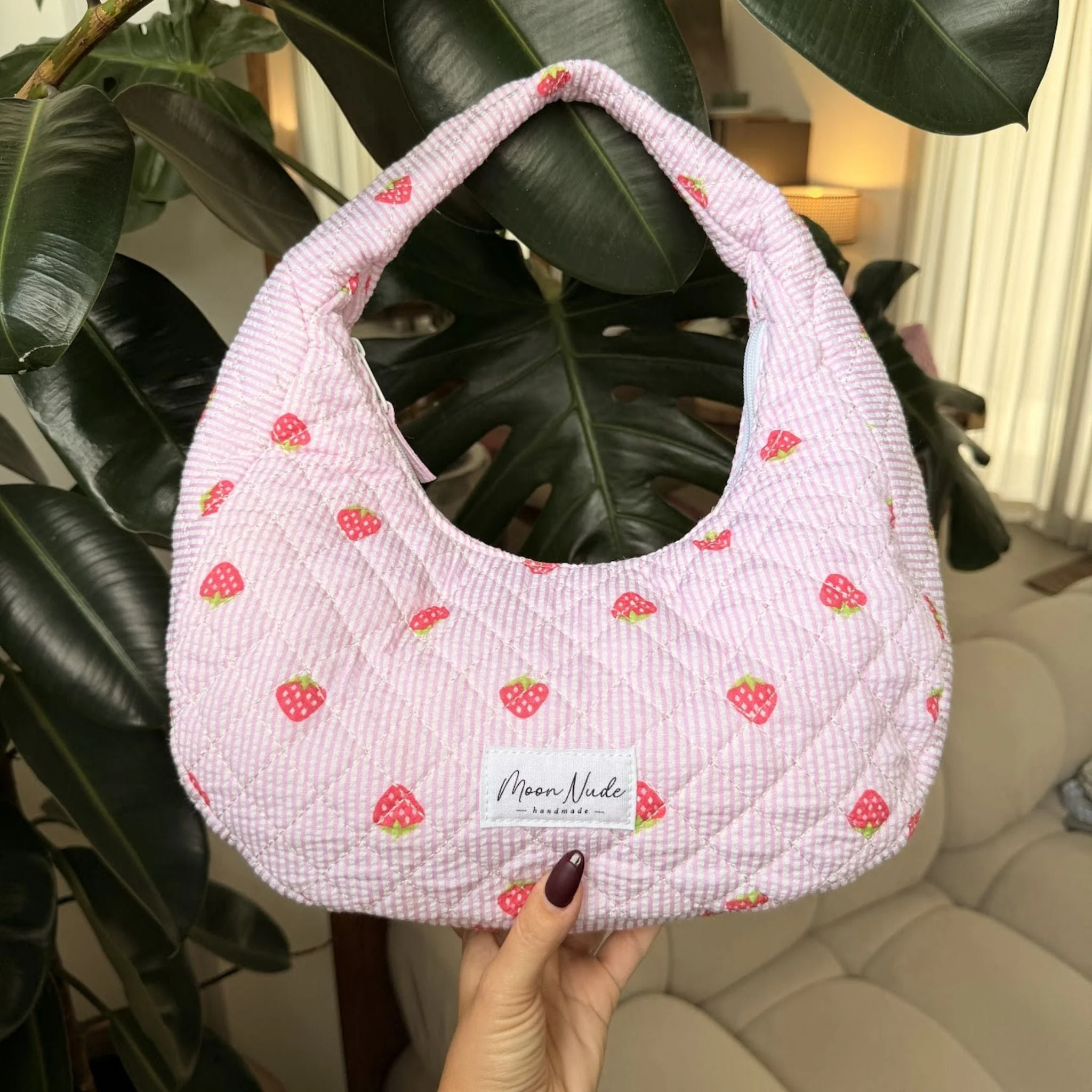 Strawberry Hoop Bag - Image 3
