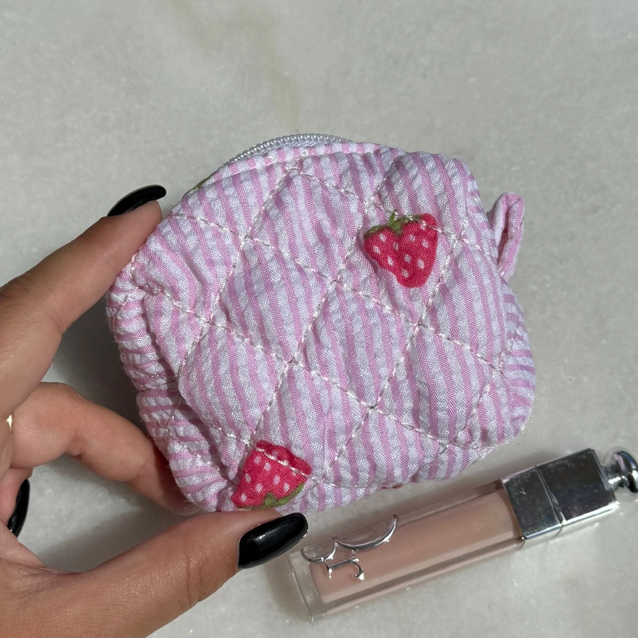 Strawberry Keychain Bag - Image 4