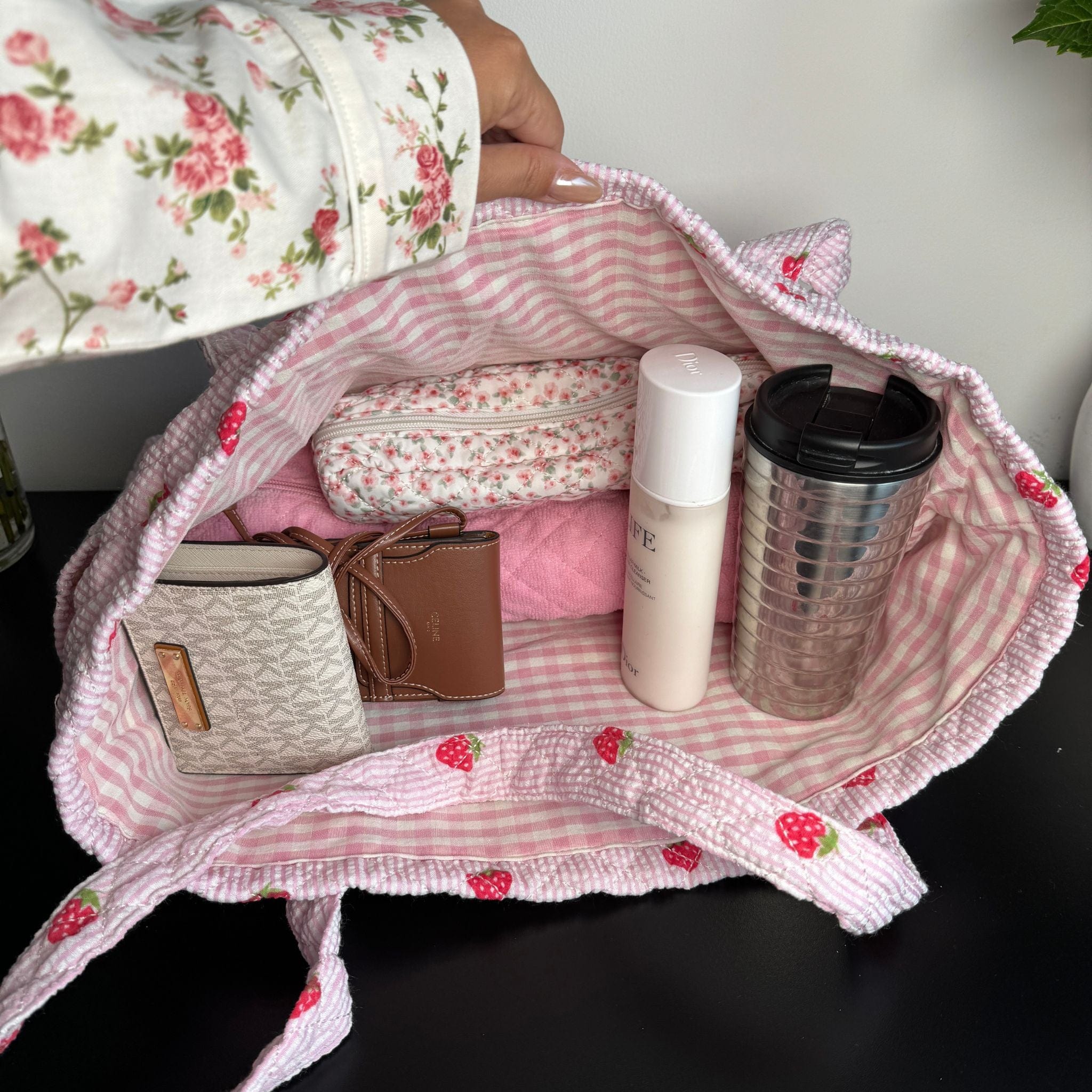 Strawberry Tote Bag - Image 3